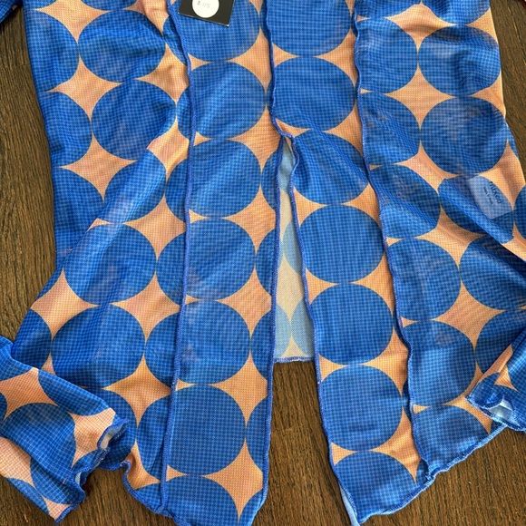 Mixed by Nasrin Midnight Disco Mesh Top - Picture 5 of 8